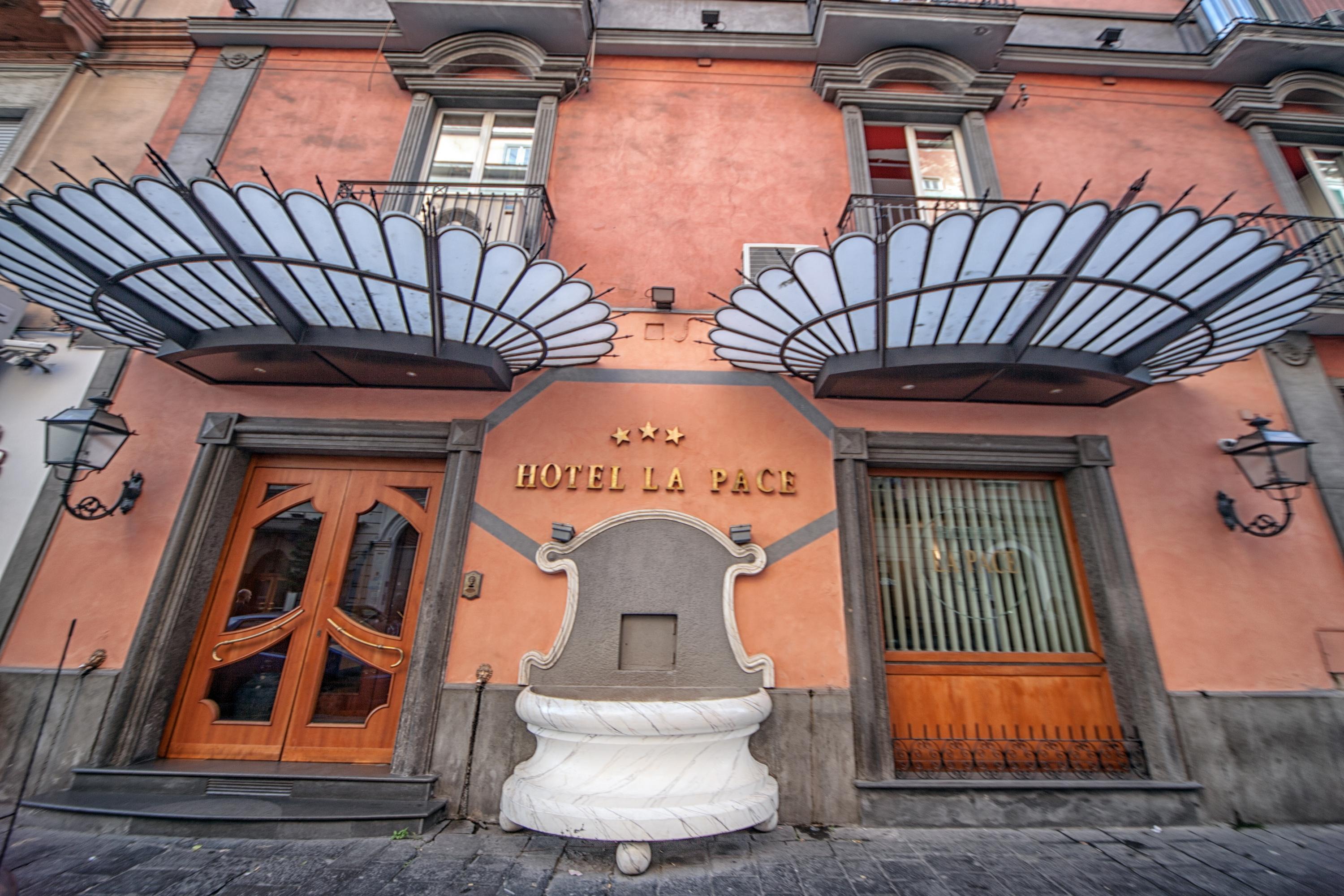 Hotel La Pace Napoli Eksteriør billede