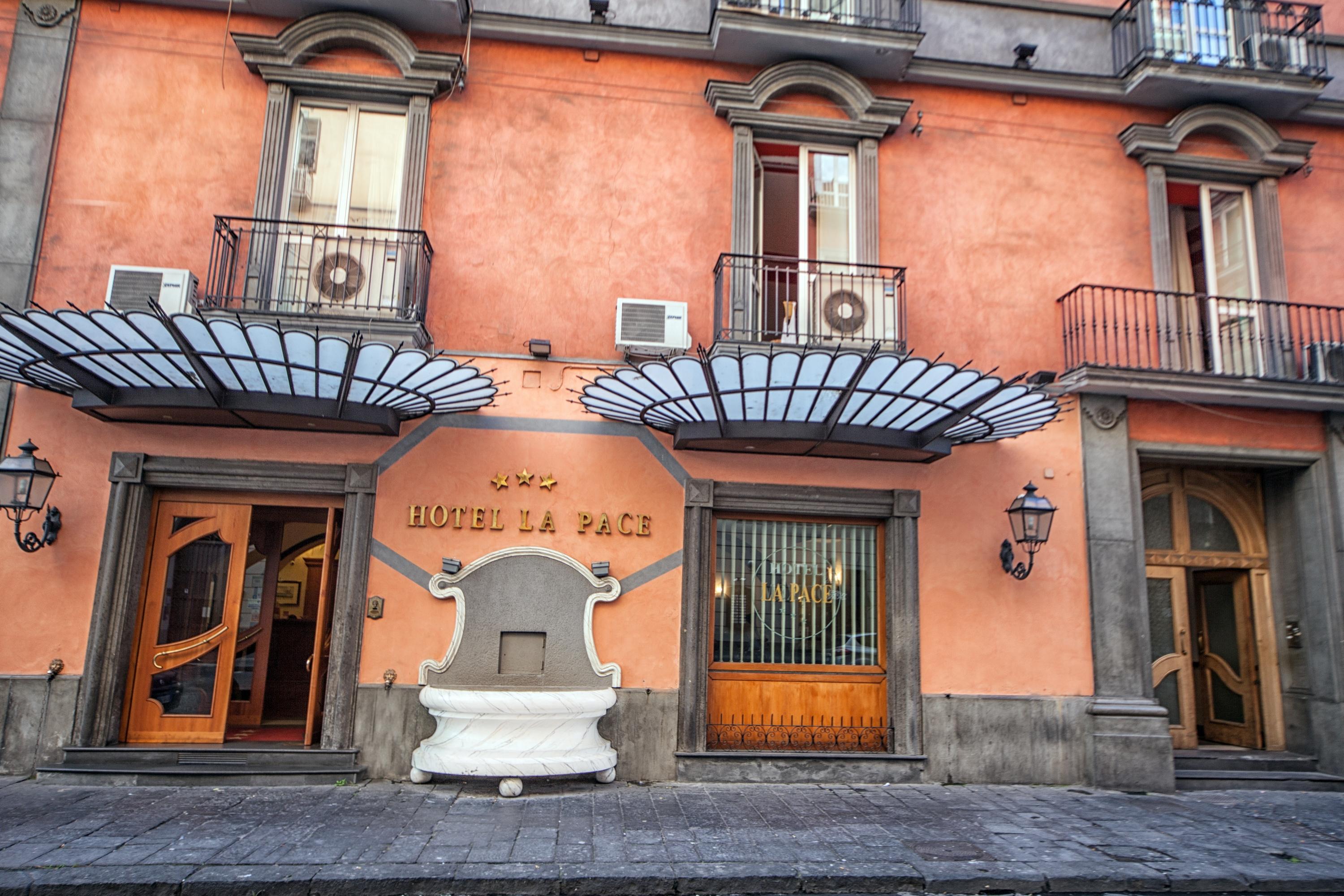 Hotel La Pace Napoli Eksteriør billede